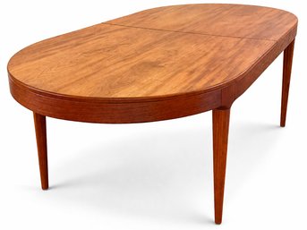 Danish Modern Butterfly Leaf  Dining Table