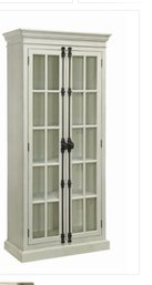 Emma Mason  Furniture Classic White Two Door Accent Cabinet