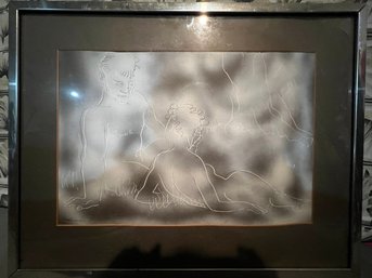 Signed Joseph Wolins  Print,