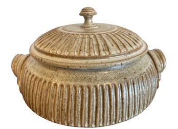 Vintage Studio Pottery Covered Casserole