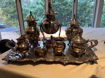 Silverplate Tea Service