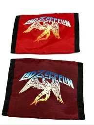 Retro 70' 80' Led Zeppelin Velcro Wallets