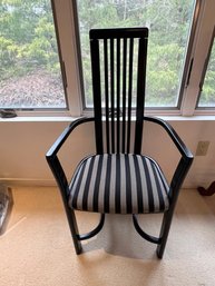 Black Lacquer MCM Chair