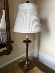 Very Heavy Brass Table Lamp!