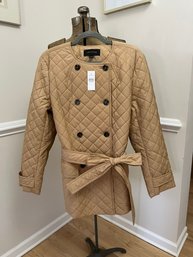 New Ann Taylor Quilted Light Jacket Size L 28 L