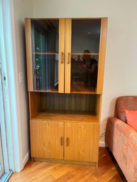 Scandinavian Design Teak China Cabinet