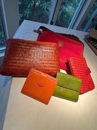 Purse Lot W/ Briggs, Pagan Venezia Small Wallets, Clutch That Is Also Shoulder Bag
