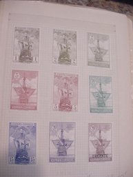 1930 Spain Stamps- Discovery Of America