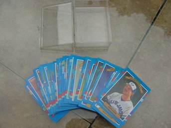 GROUP OF 1990 DONRUSS BASEBALL CARDS