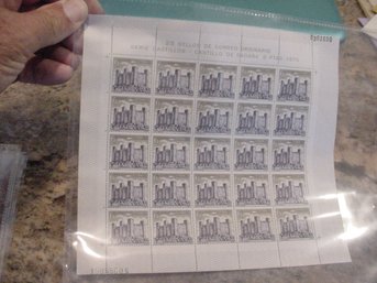 10 Sheets Of Spain Stamps -full Sheets And Part Sheets, All MNH