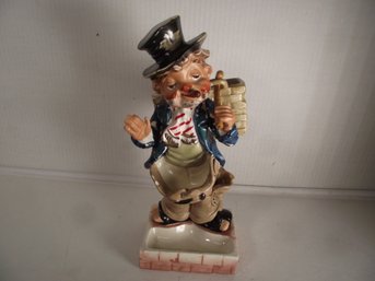 Vintage 10-inch Tall Shields Hobo Clown Cigar Ashtray