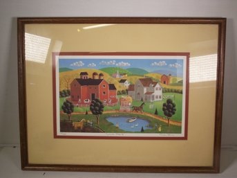 Framed And Signed Print By Steven Klein