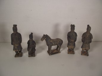 Vintage Chines Terracotta Figures