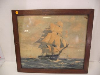 Framed 1927 Print By Gordon Grant