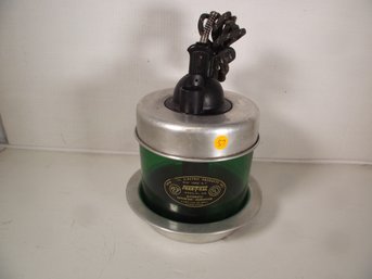 Vintage Green Glass Praktikal Automatic Vaporizer/humidifier