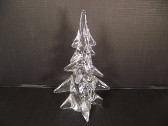 Vintage Sigma Tastesetter 10-inch Crystal Christmas Tree