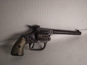 Antique Metal Hubley Target Toy Cap Gun