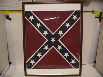 Framed Confederate Flag/bandana