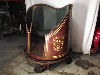 Vintage 1960's Fun House Dark Ride Amusement Cart - RARE