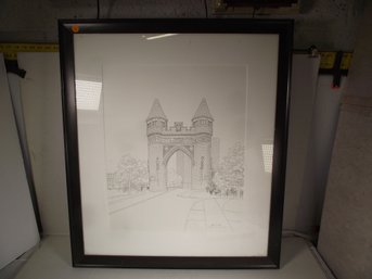 Framed Signed And Numbered Print