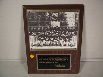 Vintage Franklin Pierce College Baseball Plaque
