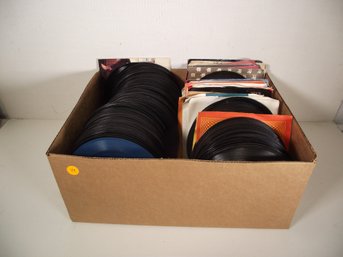 LOT 5 OF 100 VINTAGE 45 RECORDS.