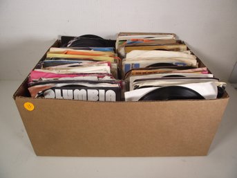 LOT 6 OF 100 VINTAGE 45 RECORDS.