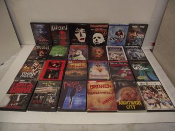 LOT OF 24 MOSTLY HORROR IN VG CONDITION.