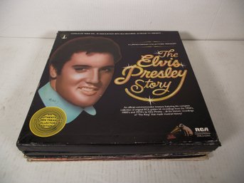 LOT OF 10 ELVIS LP'S.