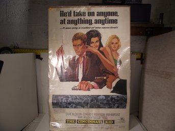 VINTAGE MOVIE POSTER HE'D TAKE ANYONE ANY TIME.