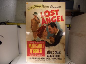 VINTAGE MOVIE POSTER LOVE ANGEL.