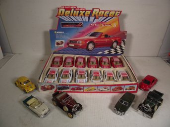 VINTAGE WELLY DIECAST CAR DELUXE RACER CASE LOT VW.