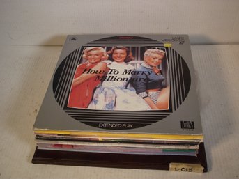 LOT OF VINTAGE LAZER DISC MOVIES.