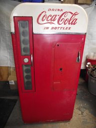 Vintage 1950's Vendo Glass Bottle Coca Cola Vending Machine