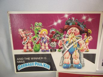 Lot Of Eight (8) Jumbo Series 1 Garbage Pail Kids Cards