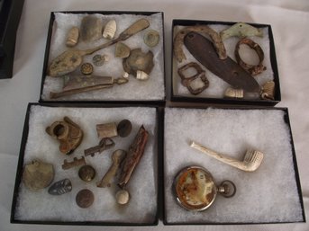 Lot Of Dug Civil War And Historical Artifacts
