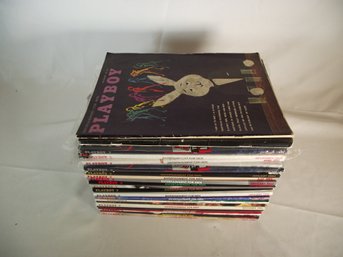 Lot Of Twenty-four (24) Vintage Playboy Magazines