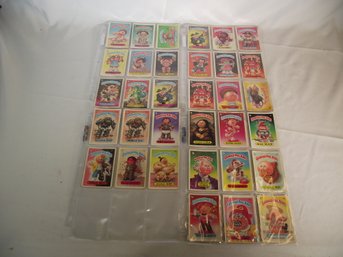 Lot Of Series 2 1980's Garbage Pail Kids Stickers