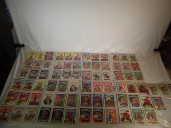 Lot Of Vintage Series 3 1980's Garbage Pail Kids Stickers