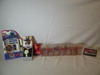 Vintage Lot Of Miscellaneous Star Wars Collectibles