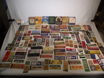 Large Vintage Collection Of Matchbooks - WOW!