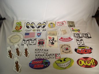 Vintage Sticker And Decal Lot