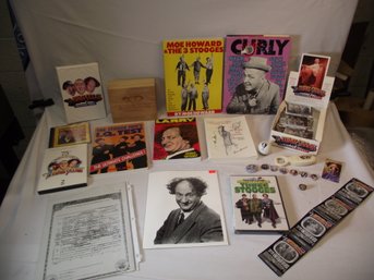 Vintage 3 Stooges Collectible Lot