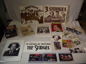 Vintage 3 Stooges Collectible Lot
