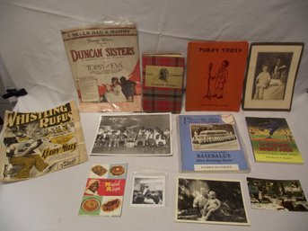Vintage Black Americana Lot With Books, Photos, Etc.