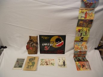 Vintage Lot Of Black Americana Memorabilia