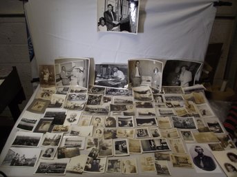 Large Lot Of Miscellaneous Black And White Photos