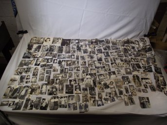 Large Lot Of Vintage Black And White Photos Of Women