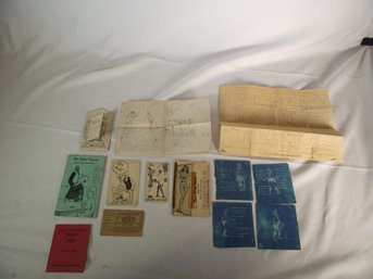 Vintage Naughty Ephemera Lot #3