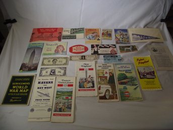 Vintage Miscellaneous Ephemera Lot